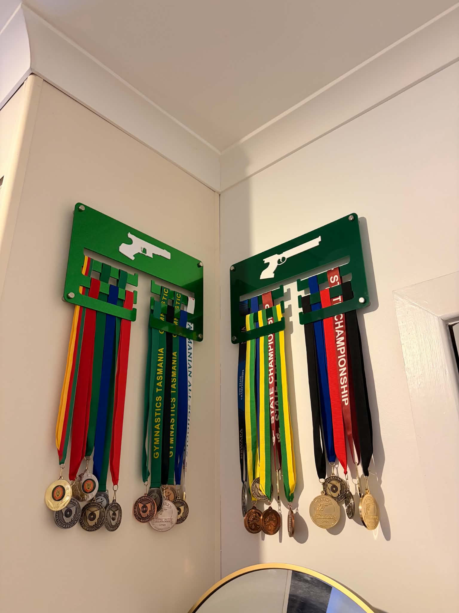 Personalised Medal Hanging Display