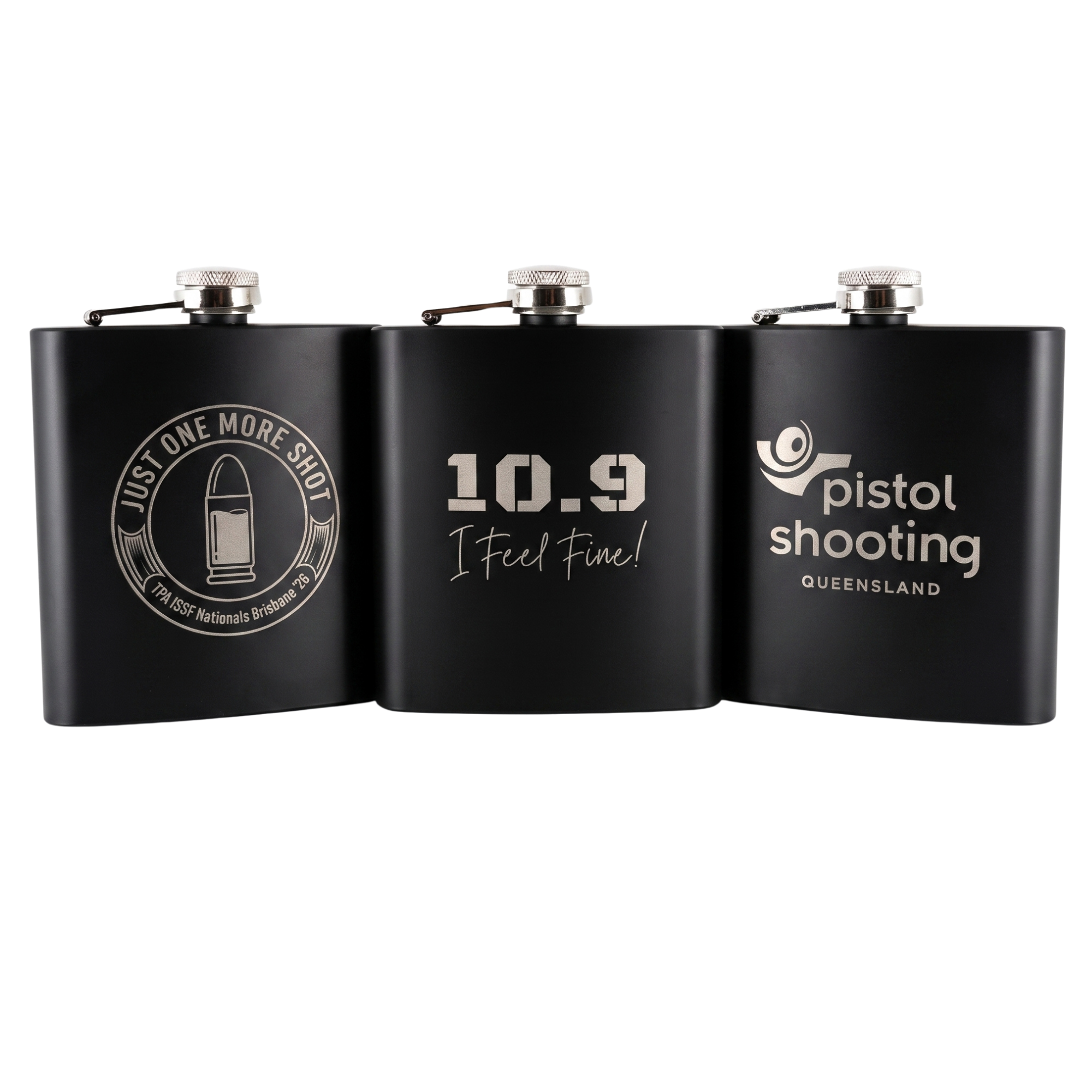 Engraved Stainless Steel Hip Flask